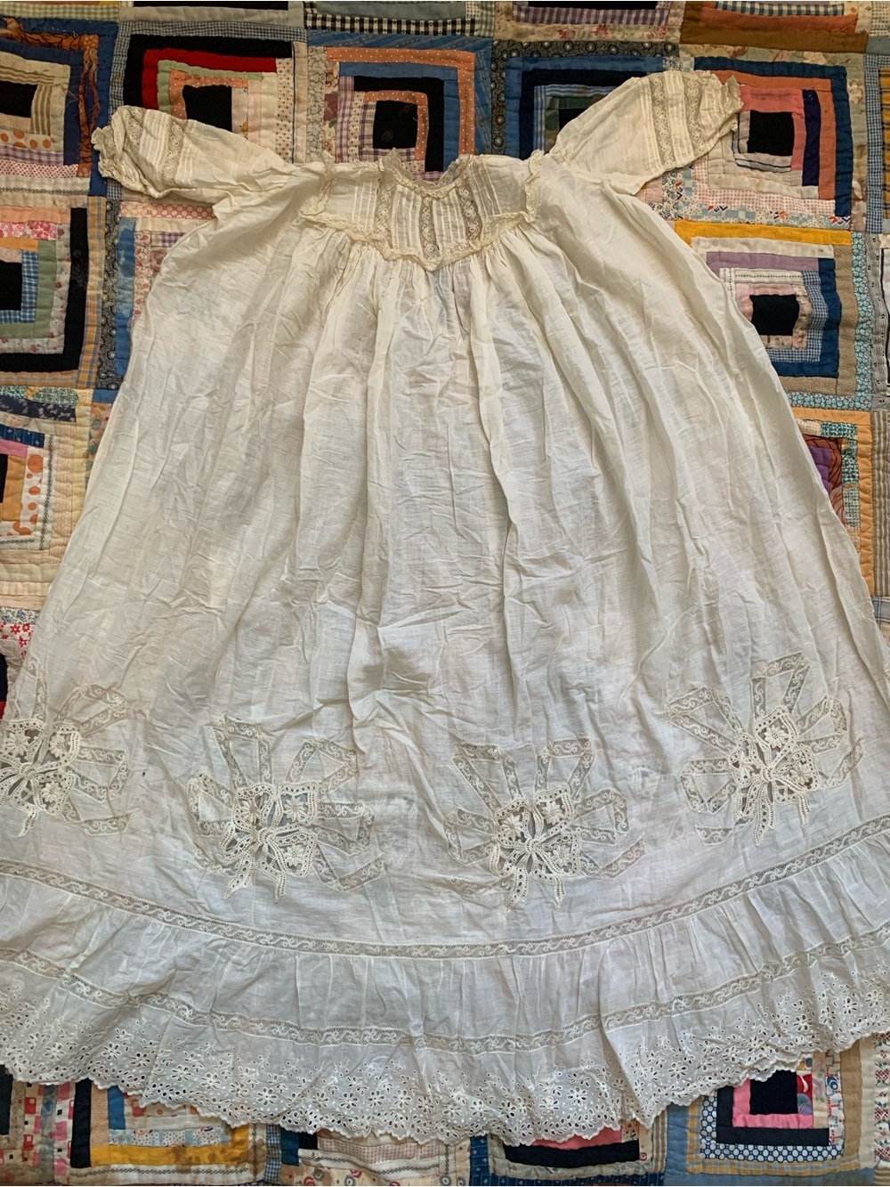 The Best Antique Baby Infant Nightgown / Christening Gown I’ve Ever Found